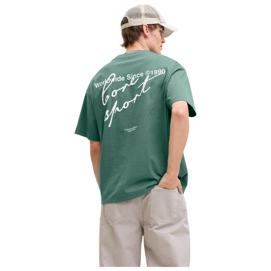 Jack & Jones Ανδρική κοντομάνικη μπλούζα Dust Script Back Crew Neck T-Shirt